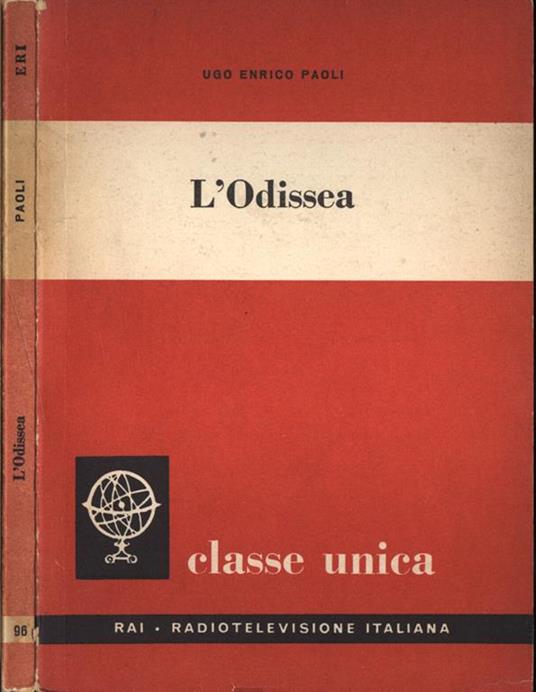 L' Odissea - Ugo Enrico Paoli - copertina