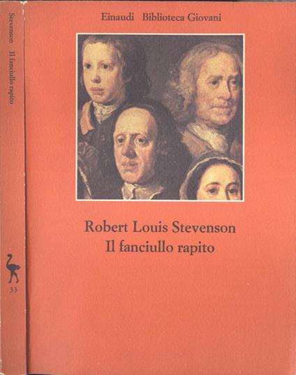 Il fanciullo rapito - Robert Louis Stevenson - copertina