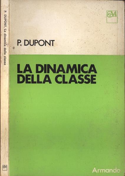 La dinamica della classe - copertina