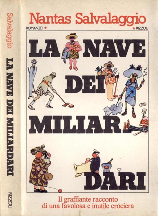 La nave dei miliardari - Nantas Salvalaggio - copertina