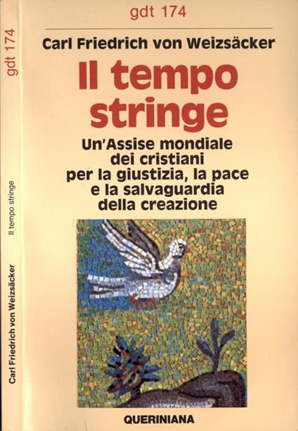 Il tempo stringe - Carl Friedrich von Weizsäcker - copertina