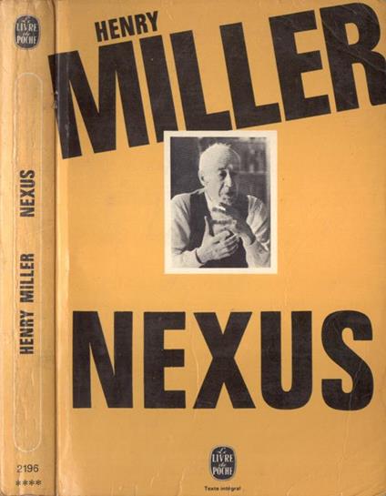 Nexus - Henry Miller - copertina