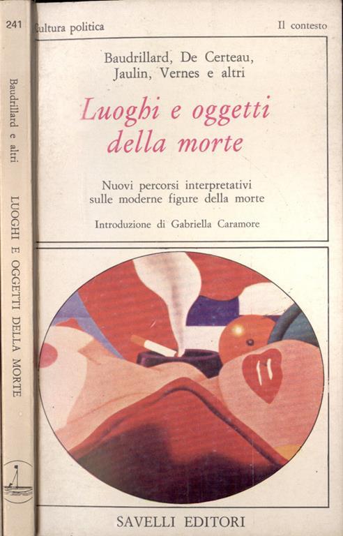 Luoghi e oggetti della morte - copertina