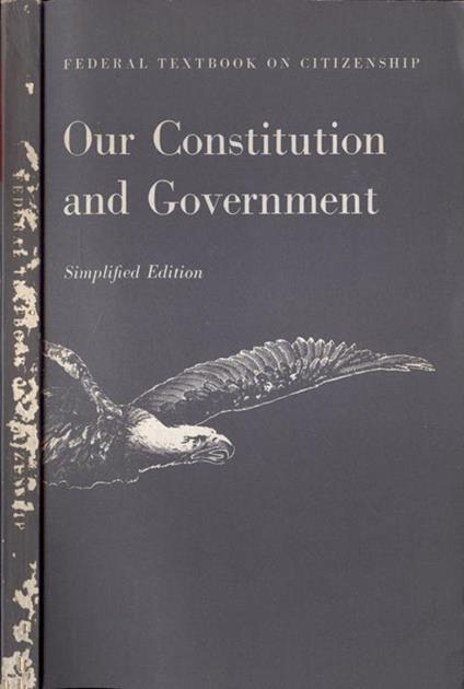 Federal textbook on citizenship - copertina