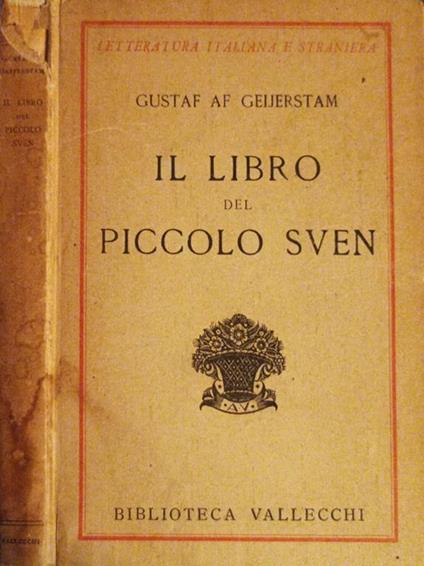 Il libro del piccolo Sven - Gustaf A. Geijerstam - copertina