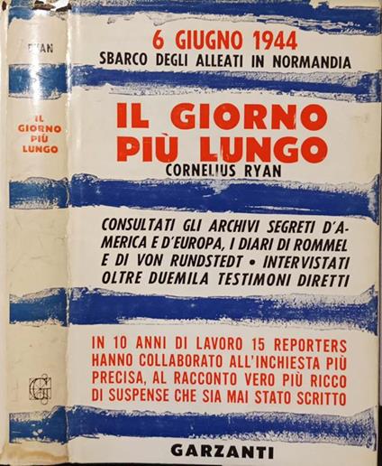 Il giorno più lungo - Cornelius Ryan - copertina