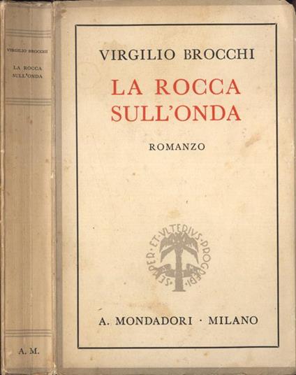 La rocca sull' onda - Virgilio Brocchi - copertina