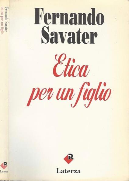 Etica per un figlio - Fernando Savater - copertina