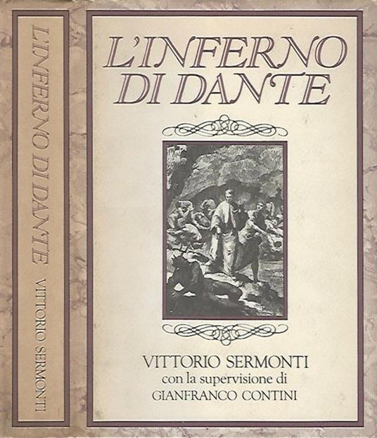 L' inferno di Dante - Vittorio Sermonti - copertina