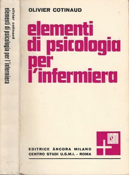 Elementi di psicologia per l'infermiera - Olivier Cotinaud - copertina