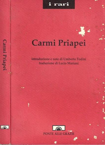 Carmi Priapei - copertina