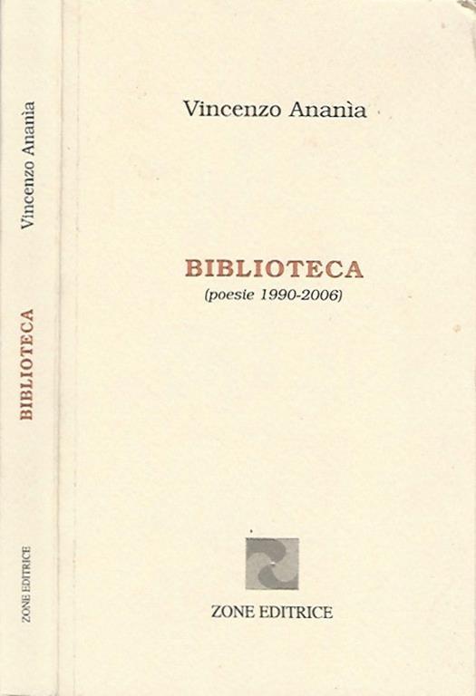 Biblioteca - Vincenzo Ananìa - copertina