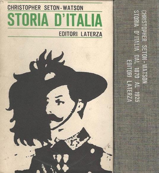 Storia d'Italia - Christopher Seton-Watson - copertina