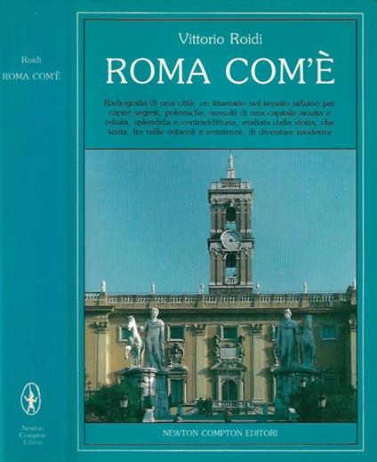 Roma com'è - Vittorio Roidi - copertina