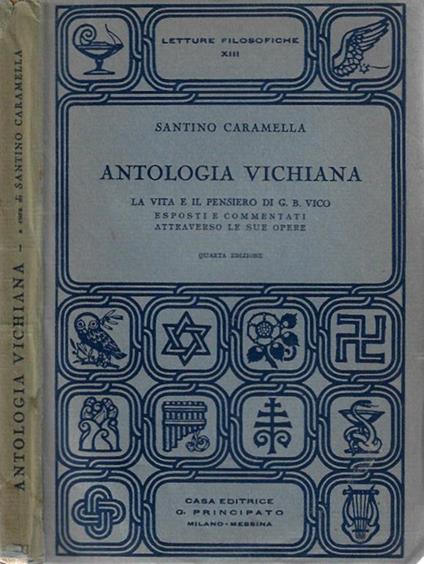 Antologia Vichiana - Santino Caramella - copertina