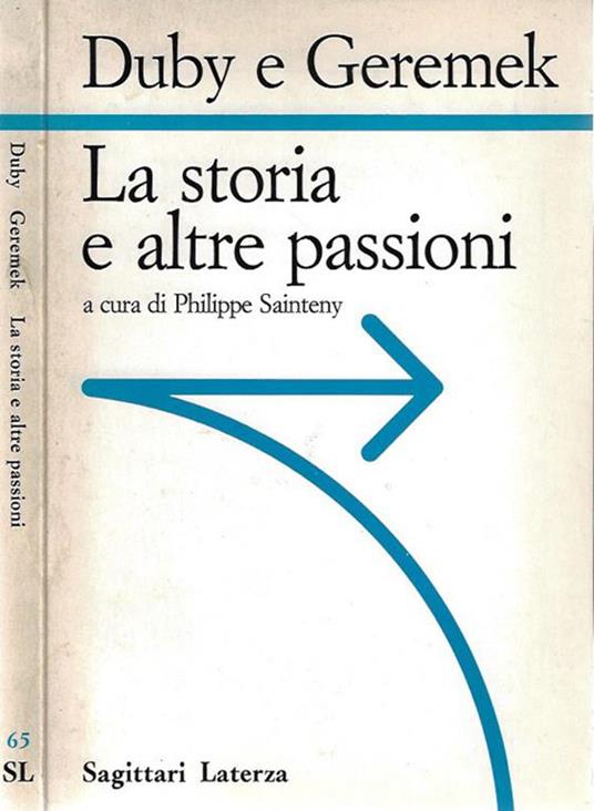 La storia e altre passioni - copertina