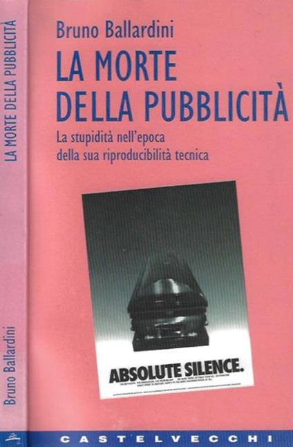 La morte della pubblicità - Duccio Trombadori - copertina