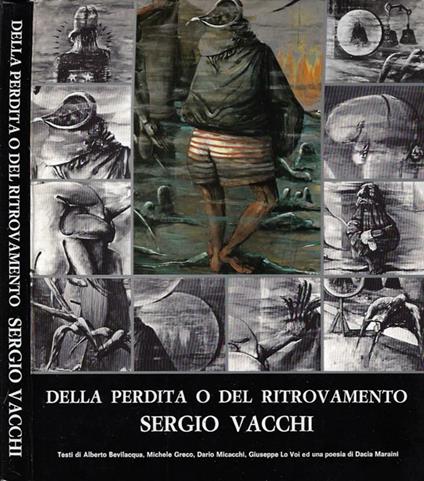 Sergio Vacchi. Della perdita o del ritrovamento - copertina