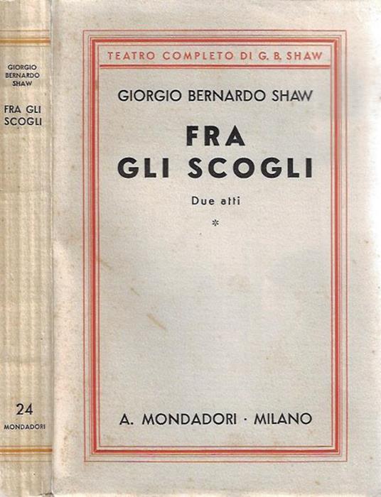 Fra gli scogli - George Bernard Shaw - copertina