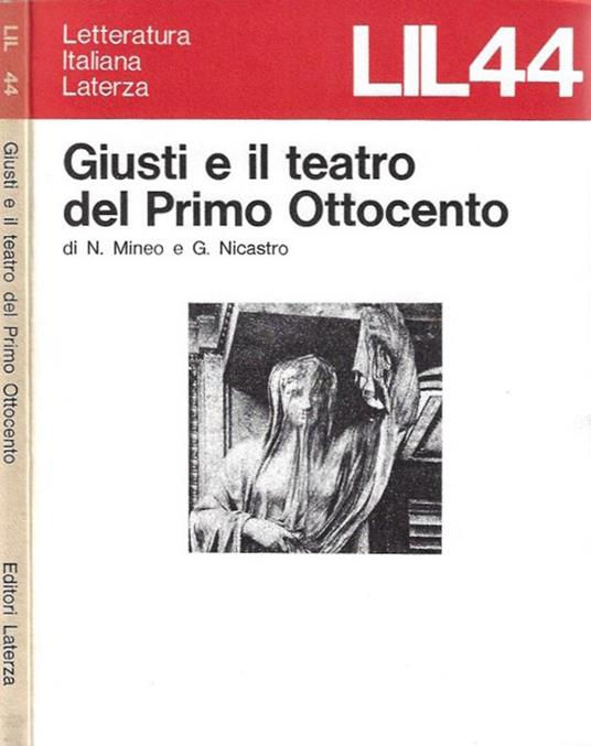 Giusti e il teatro del Primo Ottocento - copertina