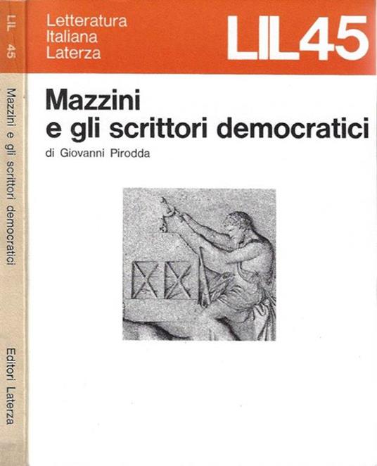 Mazzini e gli scrittori democratici - Giovanni Pirodda - copertina