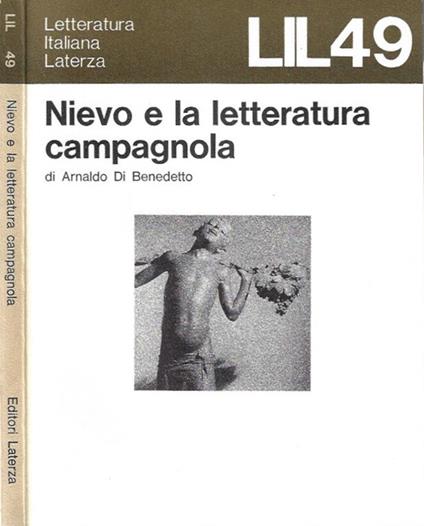 Nievo e la letteratura campagnola - Arnaldo Di Benedetto - copertina