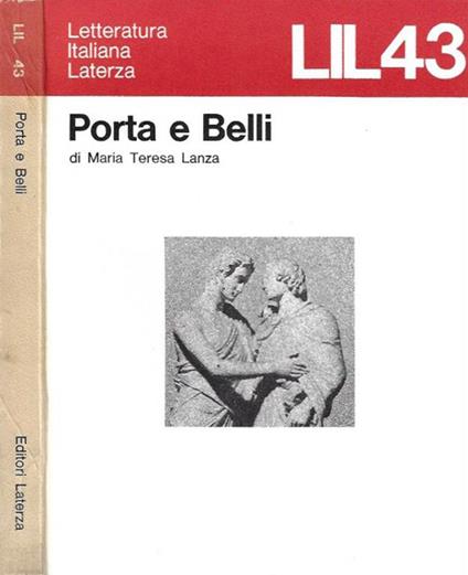 Porta e Belli - Maria Teresa Lanza - copertina