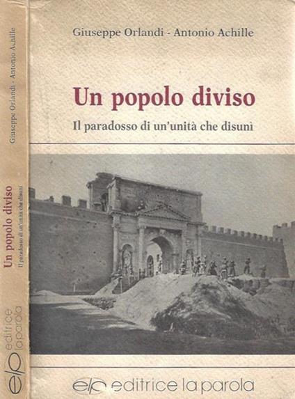 Un popolo diviso - copertina