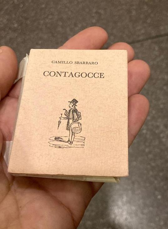 Contagocce - Camillo Sbarbaro - copertina