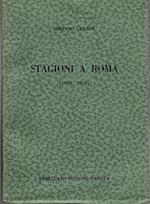 Stagioni a Roma (1934 - 1959). Poesie