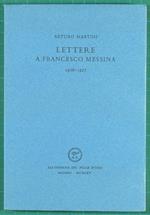 Arturo Martini Lettere a Francesco Messina 1926 1927