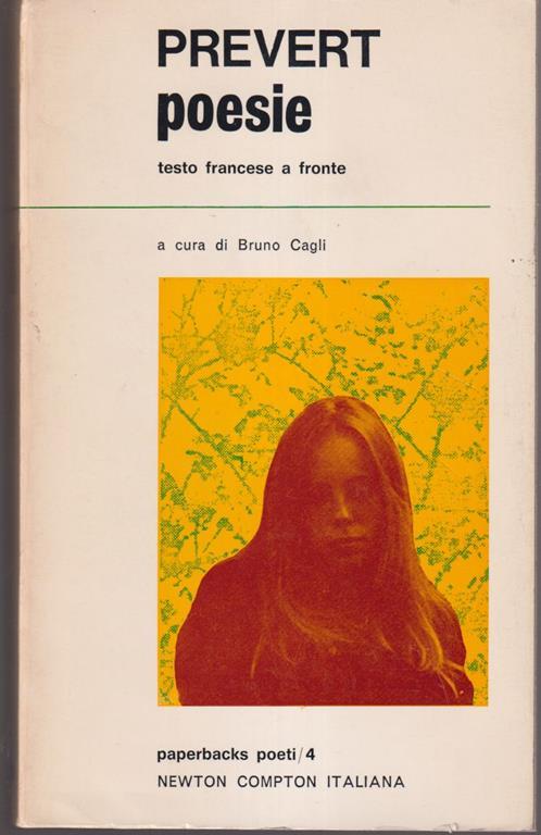 Poesie A cura di Bruno Cagli - Jacques Prévert - copertina