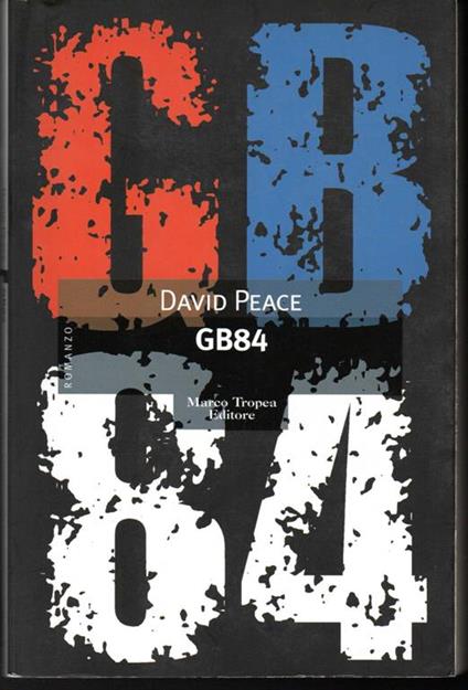 Gb84 - David Peace - copertina