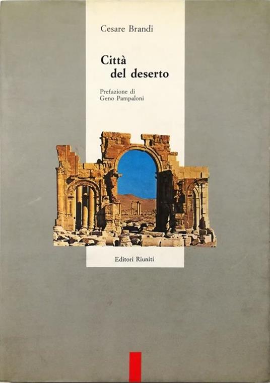 Città del deserto - Cesare Brandi - copertina