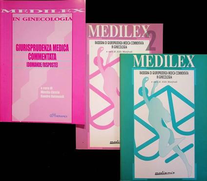 Medilex: rassegna di giurisprudenza medica commentata in ginecologia: 1-2 + Medilex in ginecologia: giurisprudenza medica commentata: domande/risposte - copertina