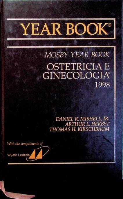 Ostetricia e ginecologia: Mosby year book 1998 - copertina