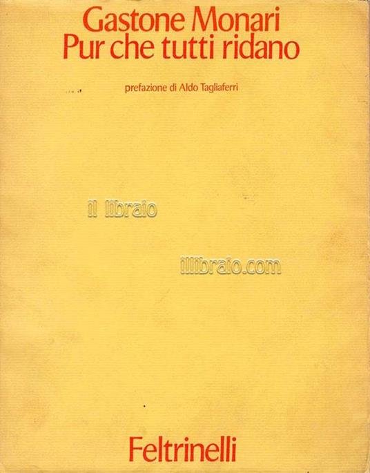 Pur che tutti ridano - copertina