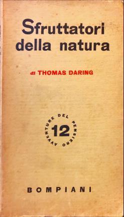 Sfruttatori della natura - Thomas Daring - copertina