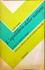 L’equilibrio della natura. A cura di Camille Limoges. Edizione italiana a cura di Giuliano Pancaldi