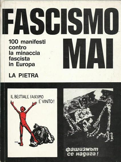 Fascismo mai - 100 manifesti contro - copertina