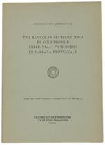 Una Raccolta Settecentesca Di Voci Proprie Delle Valli Pemontesi Di Parlata Provenzale. Estratto