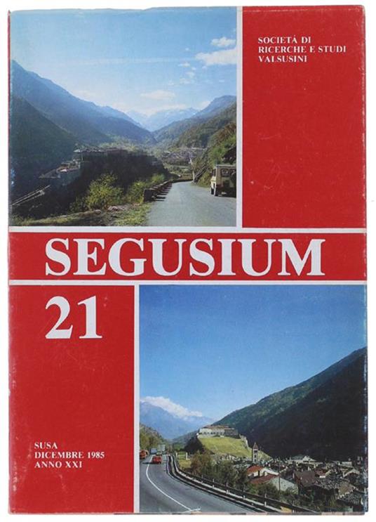 Segusium. N. 21 Dicembre 1985 - copertina