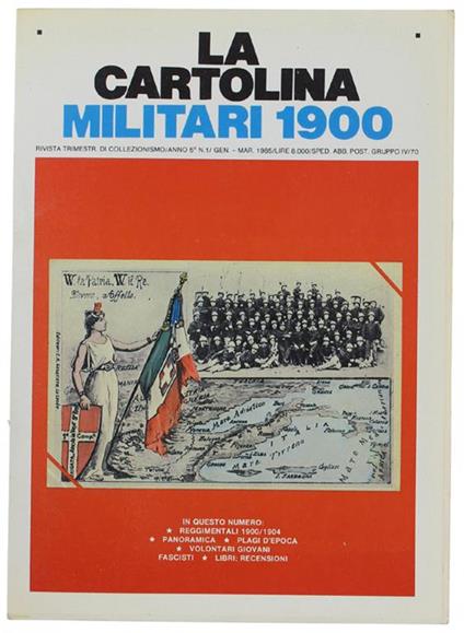 La Cartolina - Militari 1900 - copertina