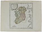 L' Irlande. [Original Copper Engraved Map, 1778] - Vaugondy (De) Robert, Dussy E