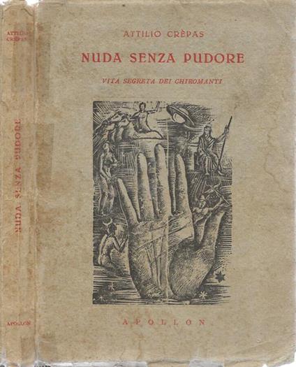 Nuda senza pudore - Attilio Crepas - copertina