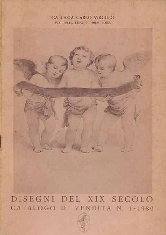 Galleria Carlo Virgilio (Roma) - Disegni del XIX secolo - copertina