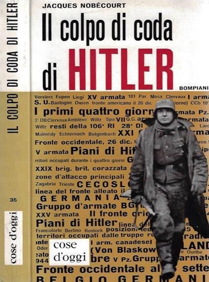 Il colpo di coda di Hitler - Jacques Nobécourt - copertina