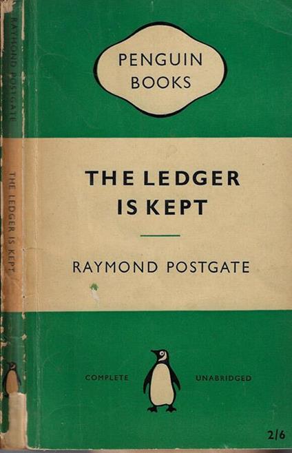 The ledger is kept - Raymond Postgate - copertina