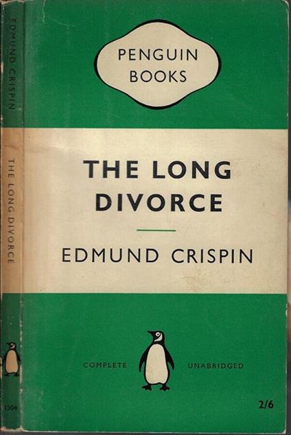 The long divorce - Edmund Crispin - copertina