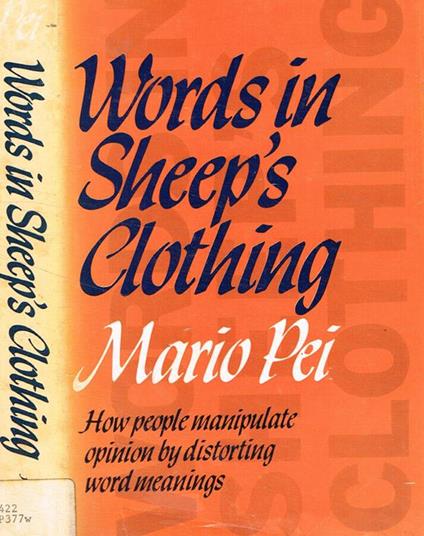 Words in sheep's clothing - Mario Spezi - copertina